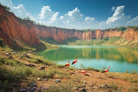 Dagtrip naar Lonar Crater Lake Verken kosmische mysteries