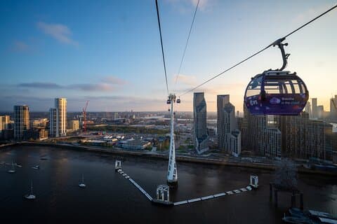 London Cable Car: VIP Fast Track-billett