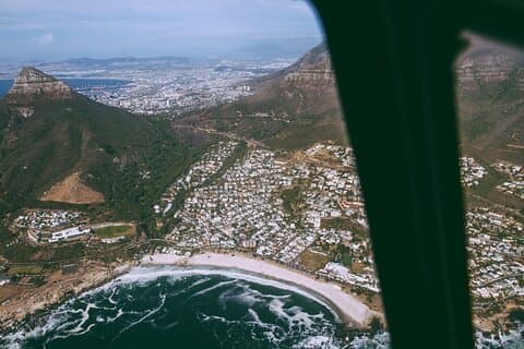Helikoptertour door Kaapstad en Boulders Beach Penguins Tour