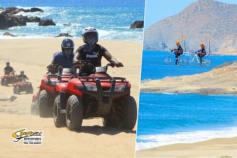 ATV de praia com Sky Bike Combo