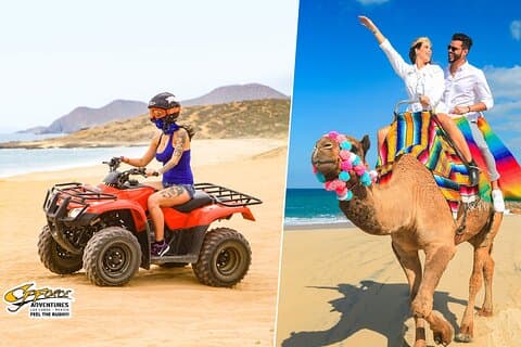 ATV & Camel Ride Tour sulla spiaggia di Migriño