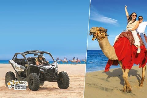 Cabo Adventure: Can-Am X3 Ride & Camel Beach Tour