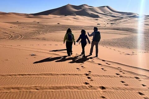 Trekking in Merzouga woestijn & lunch in lokale woning met je Gids