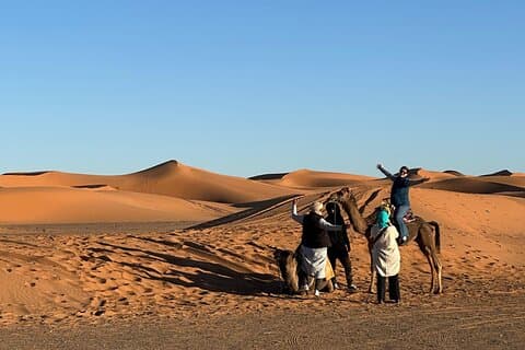 Excursion de 3 jours dans le désert de Fès à Marrakech Trekking à dos de chameau et kasbahs