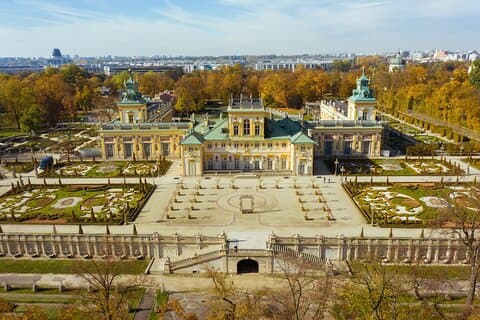 Skip-the-Line Wilanow Palace and Gardens Private Tour Warsaw