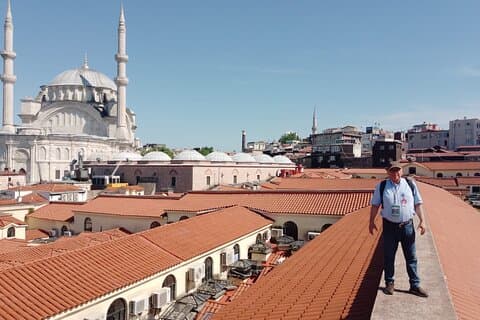 Tour del Grand Bazaar di Istanbul con le sue terrazze e le aree retrostanti