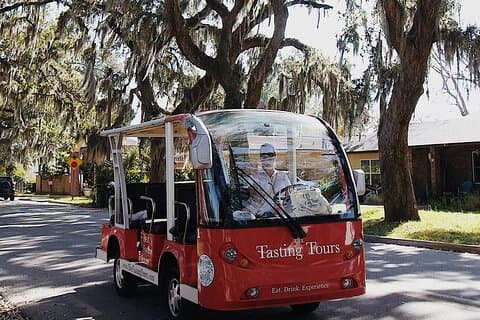 Wine & Dine Pairing Tour (St. Augustine, Rolling)