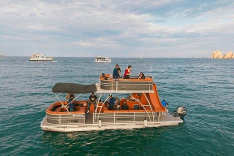 Cabo San Lucas Private 2 Deck Yacht with Drinks
