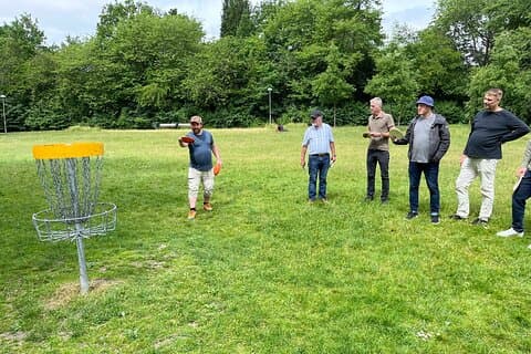Geführte Disc Golfrunde mit Anleitung