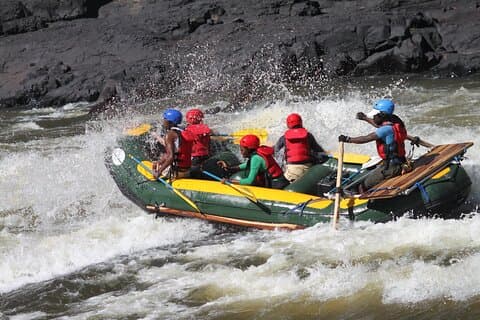Full Day Zambezi White Water Rafting