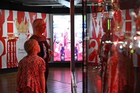Eintritt zum Liverpool Football Club Museum