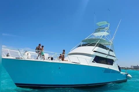 VIP YACHT upp till 28 passagerare - Isla mujeres snorkel