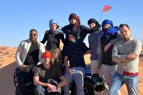 Excursion privée de 2 jours dans le désert de Fès à Marrakech