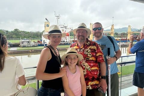 Enter the Panama Canal Walk the city in half a day