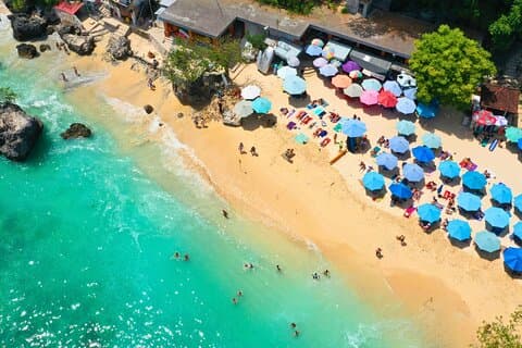 Esplora le spiagge di Bali con tour privato in minivan