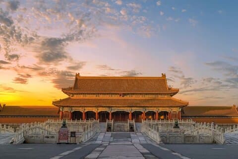 Toegangsbewijzen voor de Verboden Stad en het Tiananmenplein in Beijing