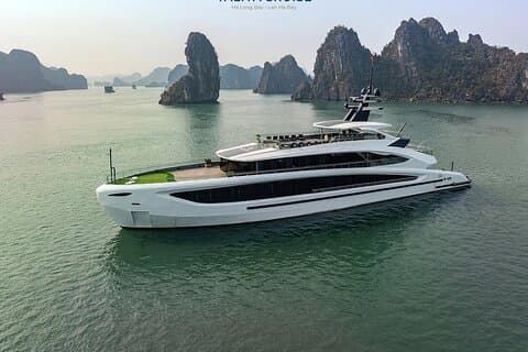 Taliya Luxury Day Cruise: Explore Halong & Lan Ha Bay in Style