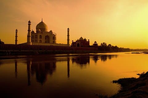 Excursion privée tôt le matin au Taj Mahal au départ de Delhi