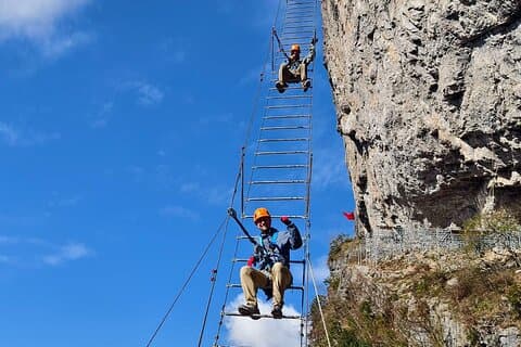 2-daags Zhangjiajie Via Ferrata Explorer-avontuur