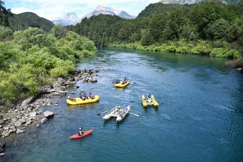 Baker River Rafting in Coyhaique
