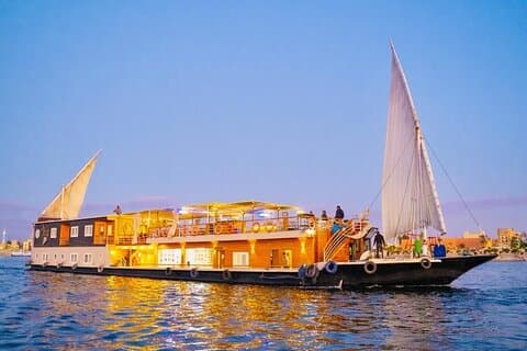 5 Days luxury Dahabiya Cruise from Luxor to Aswan