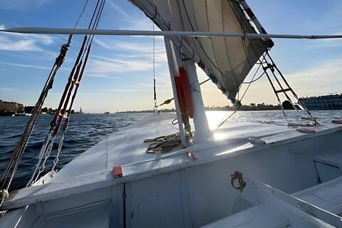 Private Felucca Sunrise or Sunset Ride on the Nile River in Luxor
