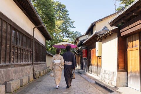 Tour privato di Kanazawa con fotografo professionista