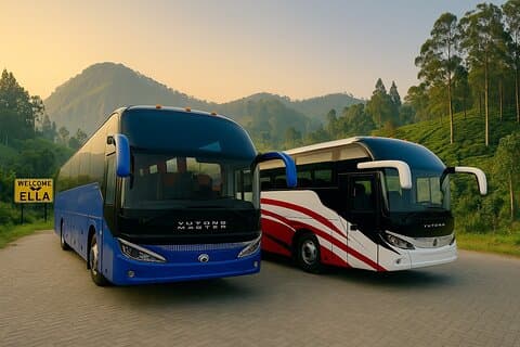 Colombo naar Ella Luxe Shuttle Bus met Hotel Pickup