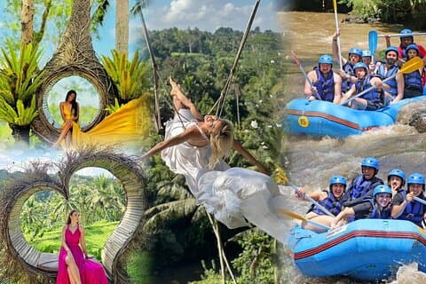 Bali Rafting Combineer Ubud Swing Ubud