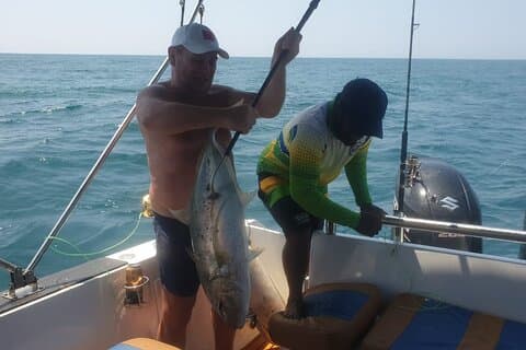 Mirissa Fishing GT, Tonijn, Zeilvis per Speedboot met Lokale Gids