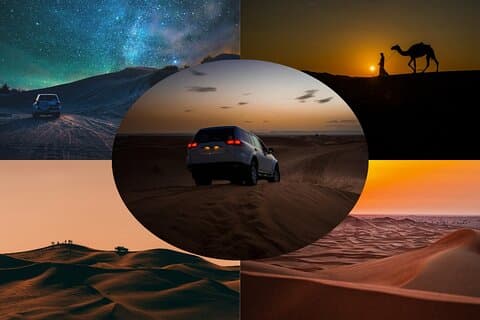 Nacht Desert Safari Avontuur, Stargazing, Sand Boarding, Binnenzee