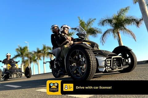 3 hjul motorsykkel Coast Tour - Ryker - Gran Canaria Maspalomas
