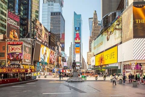 Times Square Rundgang mit Insider-Geheimnissen