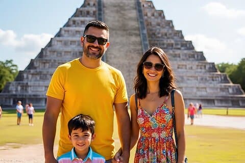Chichen Itza Cenote Hubiku and Valladolid Private Tour with lunch
