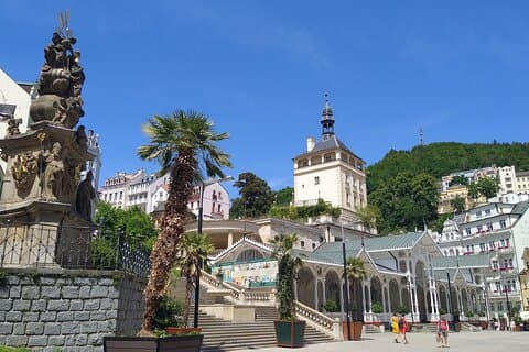 Escursione a Karlovy Vary da Praga