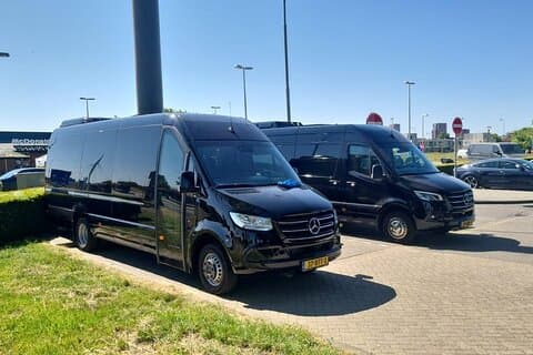 Private Airport Transfer Amsterdam with a 15 passengers minibus