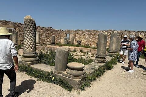 Excursion privée à Volubilis Meknès et Moulay Idriss de Fès