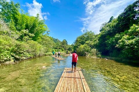 Khao Sok Bamboo Rafting and Viewpoint Tour from Khao Lak
