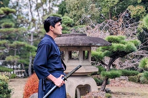 Ein Erlebnis wie kein anderer Samurai im Kulturgut in Osaka
