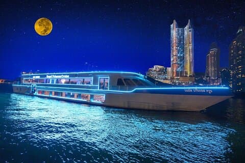 Royal Princess Chao Phraya River Dinner Cruise fra Bangkok