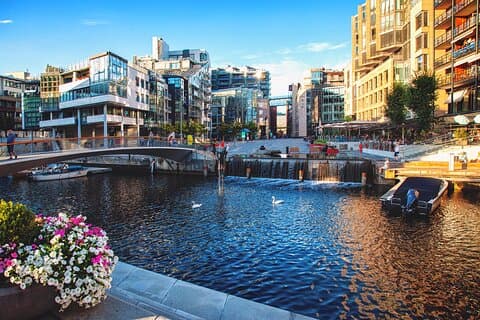 Oslo City - selvguidet lydtur