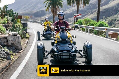 Can-am Ryker three wheels tricycle Mountain Tour (Maspalomas)
