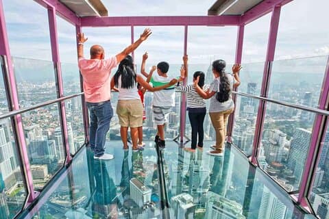 Entradas a la plataforma de observación de la Torre Kuala Lumpur