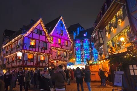 Julemagi i Alsace Colmar Riquewihr og Eguisheim