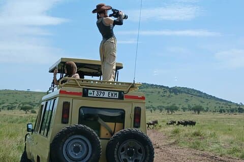 7-dagars Tanzania Safari äventyr Serengeti och Ngorongoro