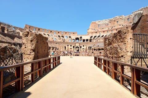 Colosseum Only Arena Floor Führung + Zugang Forum & Palatin