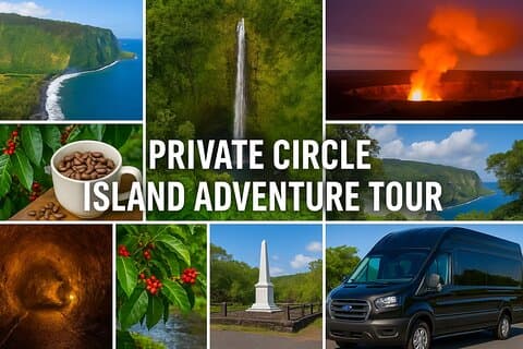 Private Big Island Customizable 14 person Tour/Chauffeur Service