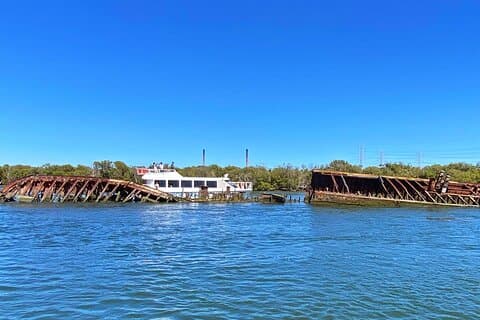 Crucero de 90 minutos por el cementerio de barcos y delfines de Port Adelaide