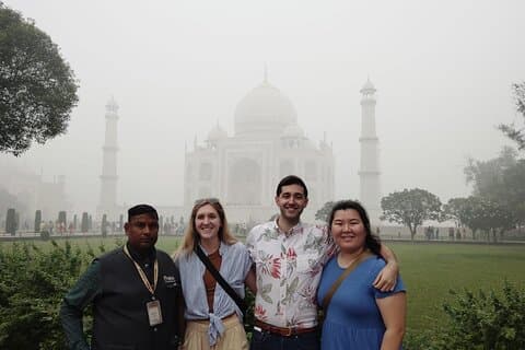 Privat heldags Taj Mahal og Fatehpur Sikri-tur fra Delhi med bil