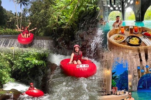 Bali Tubing Combine Piscina Infinity